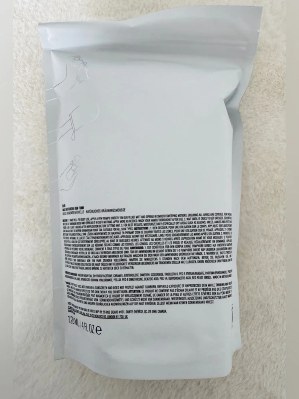 Il Makiage Moisturizing Sun Foam Self Tanner - NIP - Picture 7 of 11
